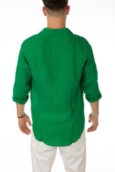 MAGLIA CAMICIA UOMO  VERDE